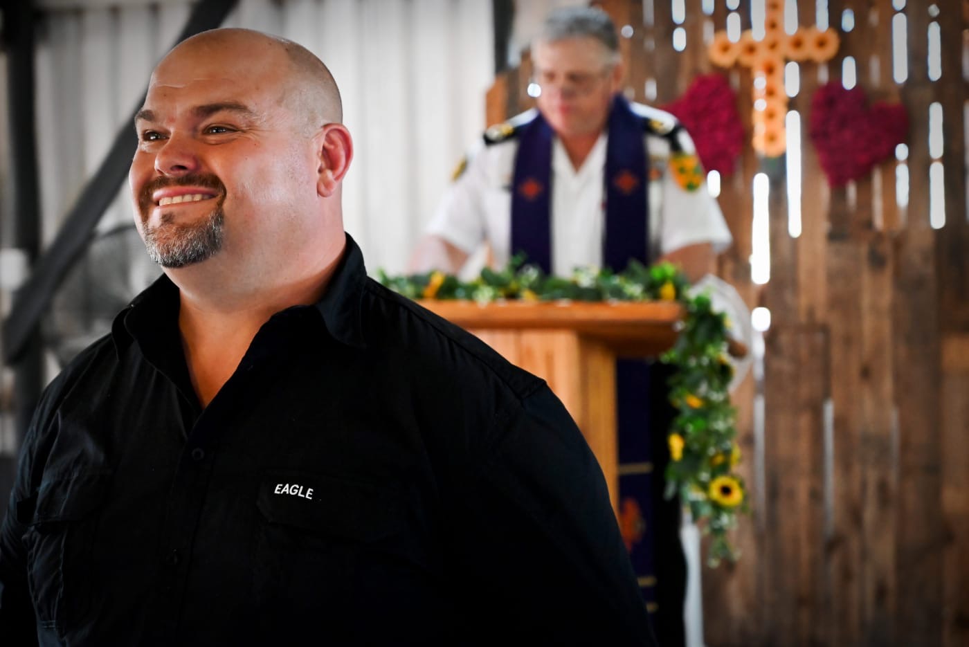 Wedding ceremony by Dr. Gerrit Rademeyer in Bonnievale